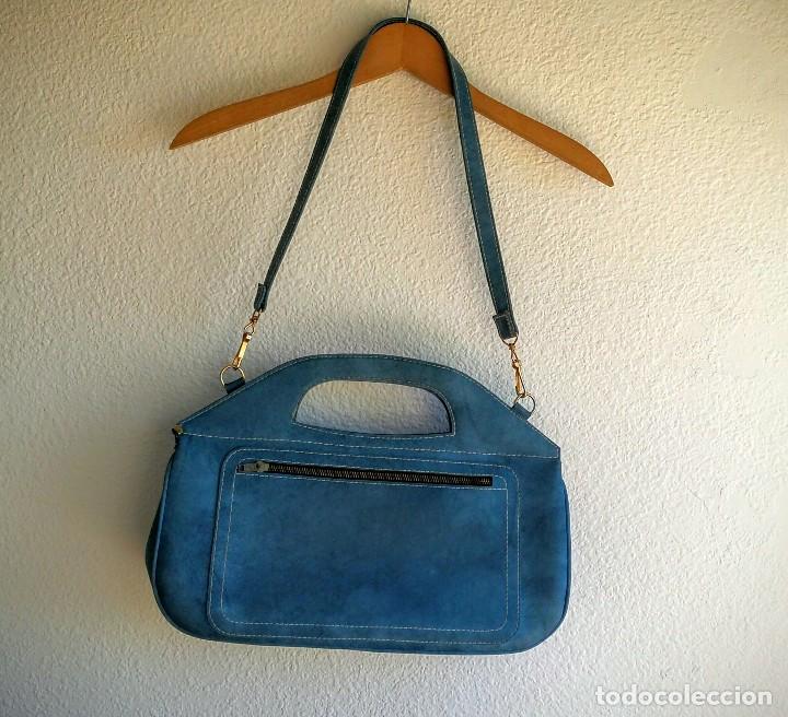 Segunda mano: Bolso azul r&iacute;gido - Foto 2
