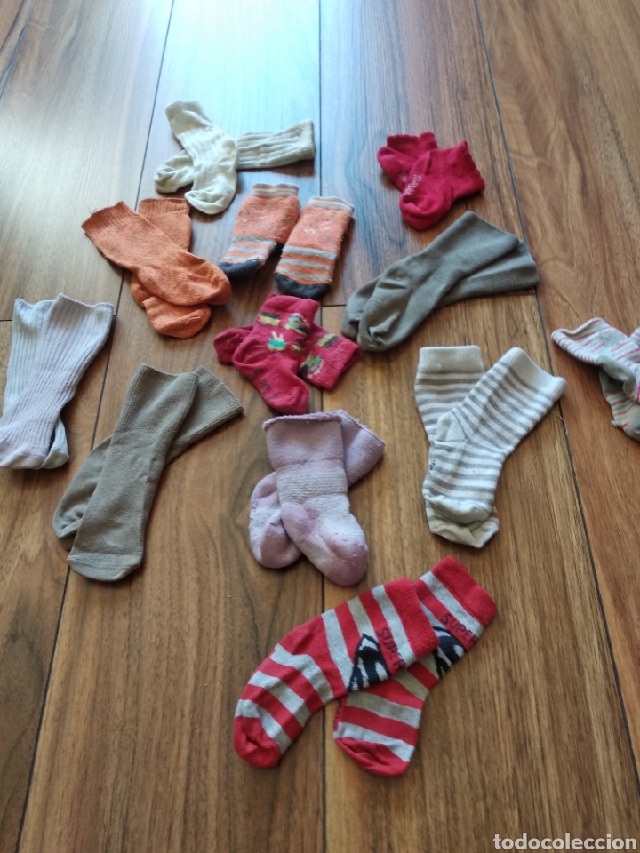 Segunda mano: Lote de 12 calcetines para beb&eacute; - Foto 1