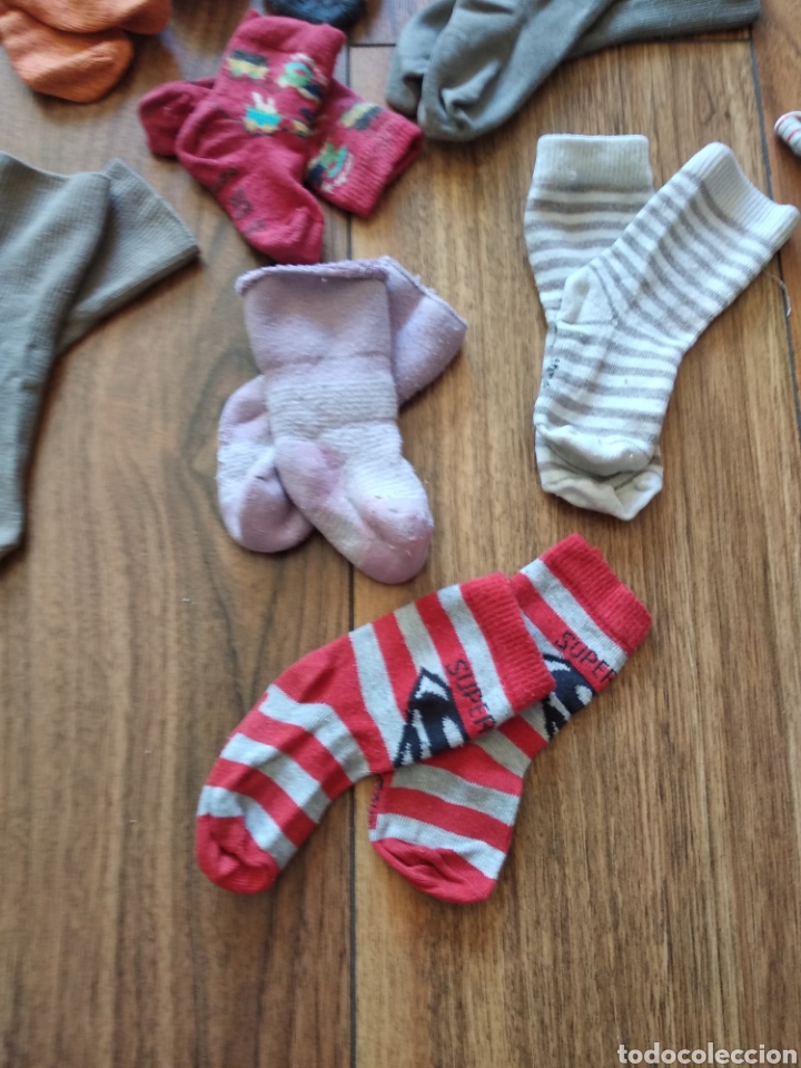 Segunda mano: Lote de 12 calcetines para beb&eacute; - Foto 4