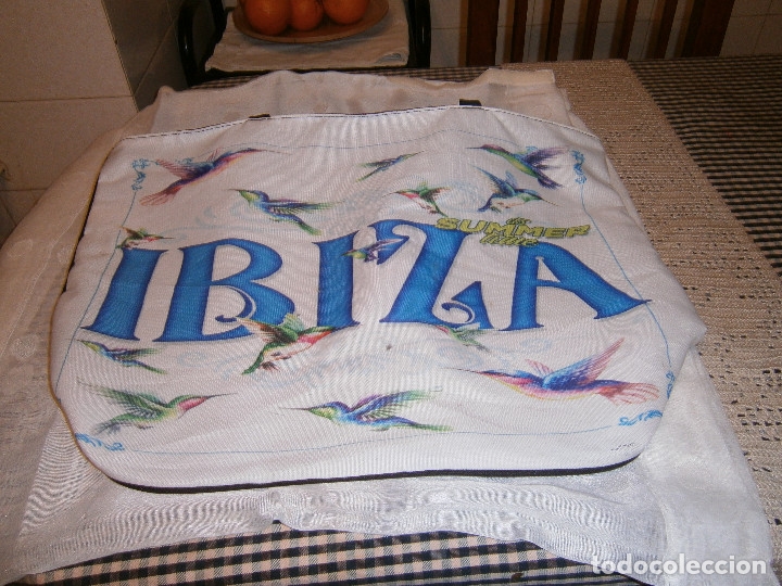 Segunda mano: bolsa de tela traida de ibiza - Foto 1