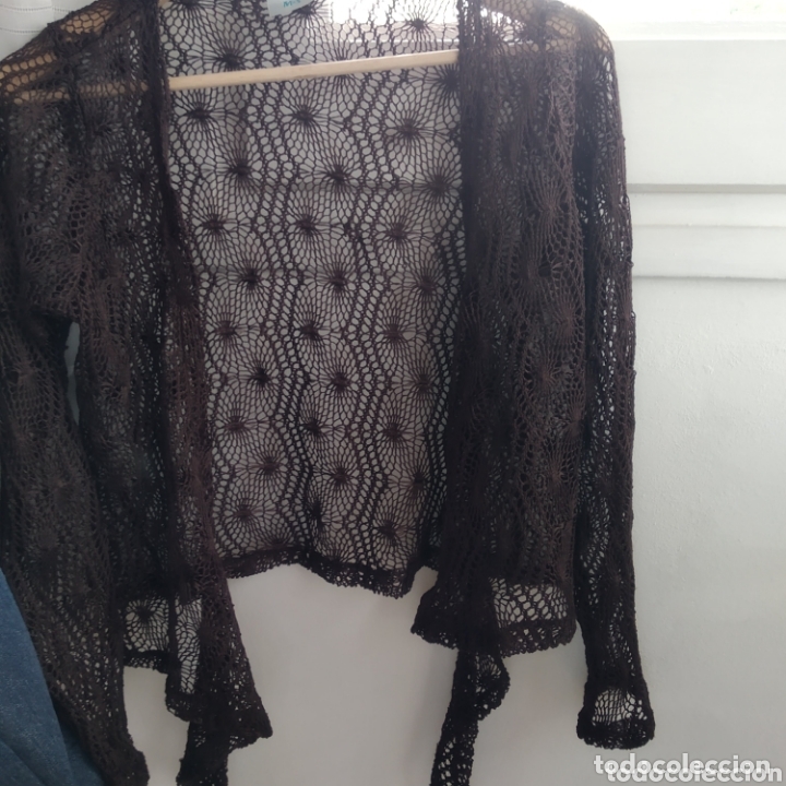 Segunda mano: Jersey puntillas marron - Foto 1