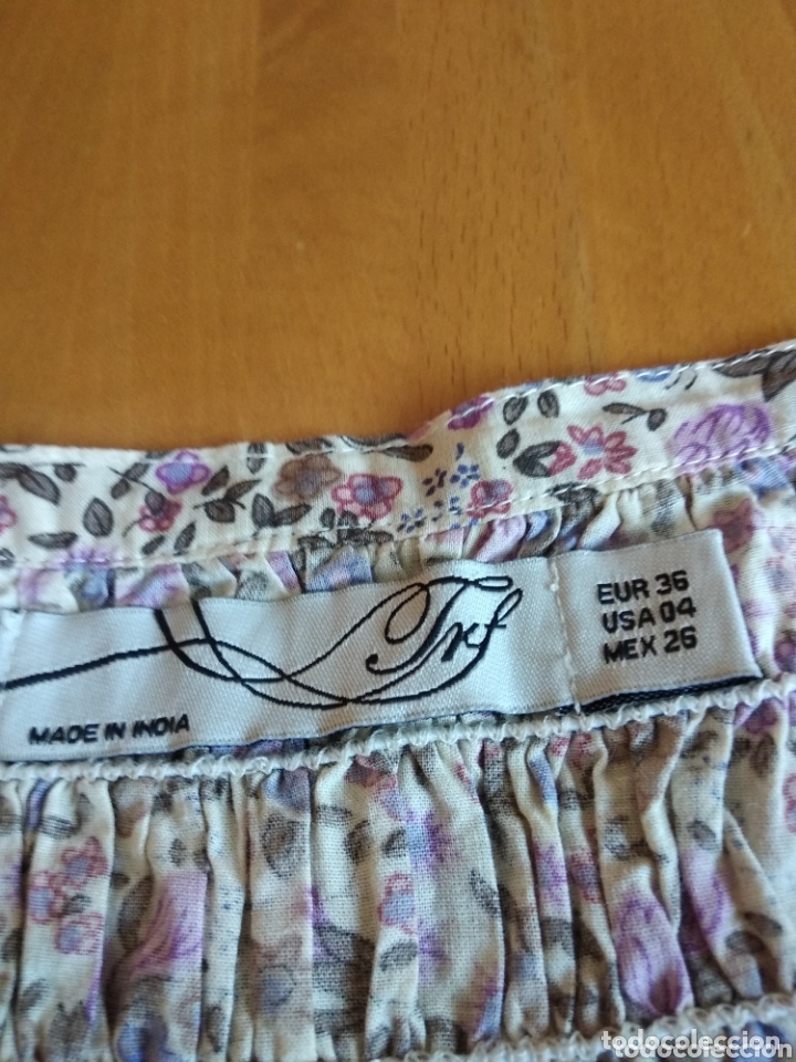 Segunda mano: Falda floreada y tableada - Foto 10