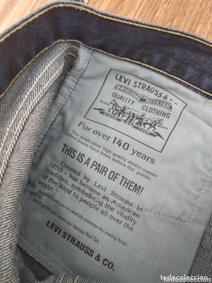 Segunda mano: Tejanos levis, aut&eacute;nticos - Foto 6