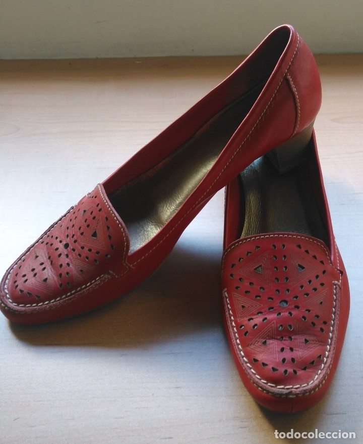 S 34 zapatos rojos wonders - nº 39 - tacón 4.50 - Vendido en Venta Directa  - 175833584