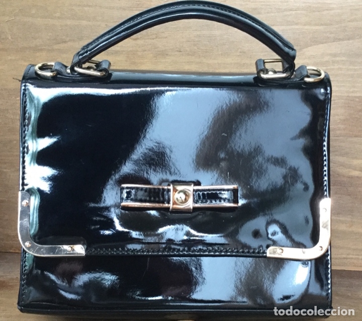 Segunda mano: Bolso charol negro - Foto 3