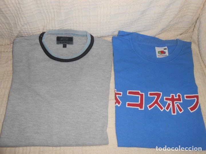 Segunda mano: Dos  CAMISETAS  algod&oacute;n - Foto 1