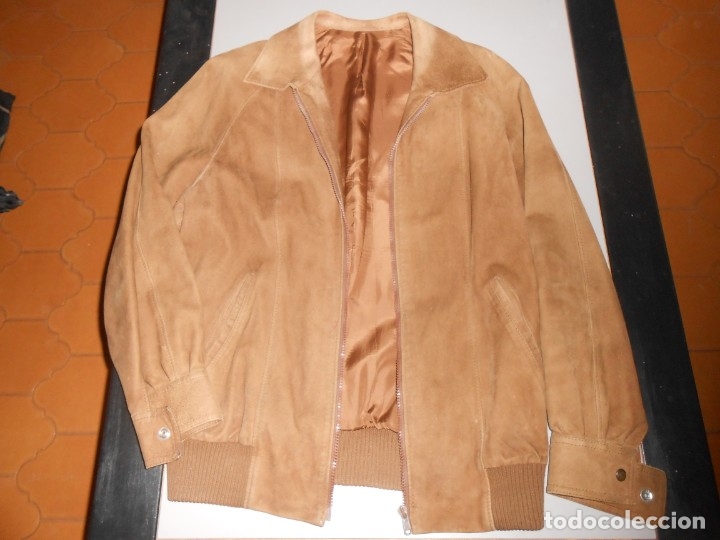Segunda mano: CAZADORA DE ANTE --Talla 46 - Foto 3