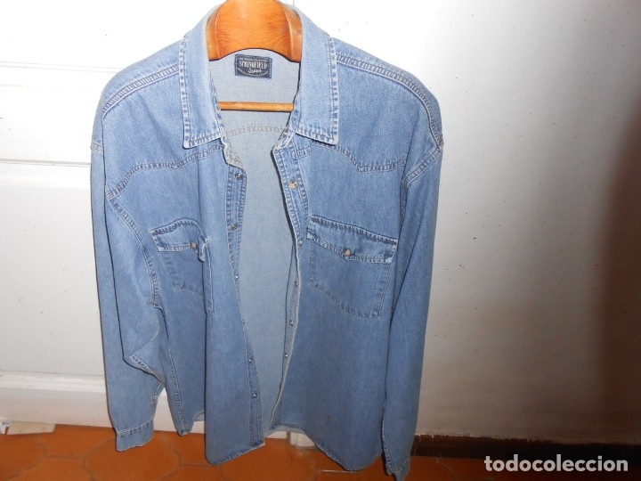 Segunda mano: CAMISA   SPRINGFIELD  Jeans- Talla XL - Foto 1