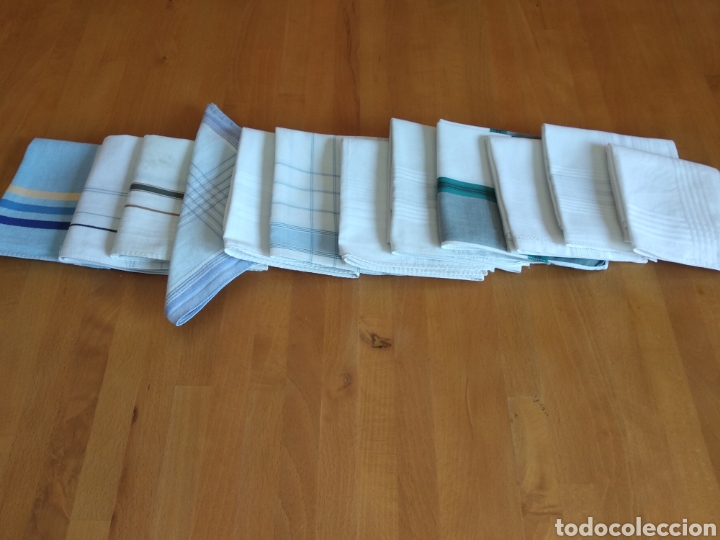 Segunda mano: Lote de 12 pa&ntilde;uelos de algod&oacute;n - Foto 13