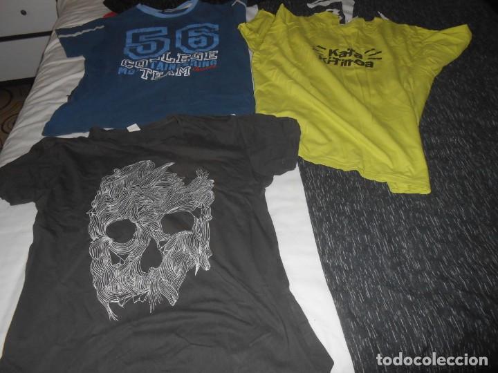 Segunda mano: 3 CAMISETAS   Algod&oacute;n -Manga corta - Foto 1