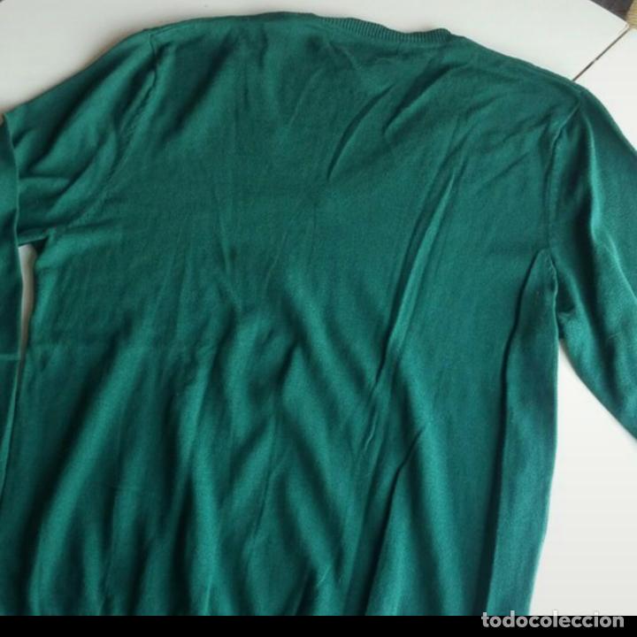 Segunda mano: Jersey de cuello en V de Blanco. Talla M - Foto 3