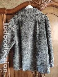 Segunda mano: Chaquet&oacute;n astarc&aacute;n gris tres cuartos - Foto 3