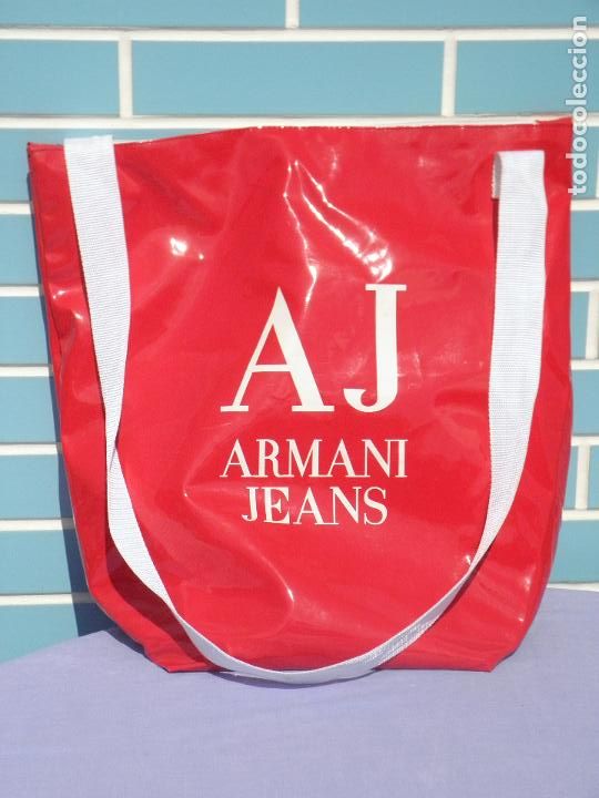 Segunda mano: Bolsa roja cremallera Armani Jeans - Foto 2