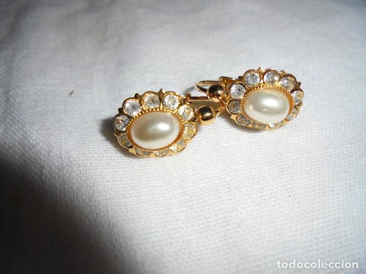 Segunda mano: BONITOS PENDIENTES METAL DORADO - Foto 2