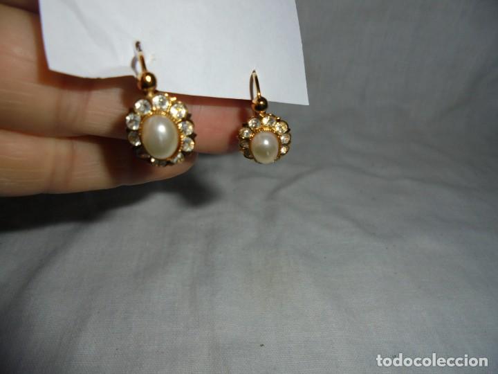 Segunda mano: BONITOS PENDIENTES METAL DORADO - Foto 3