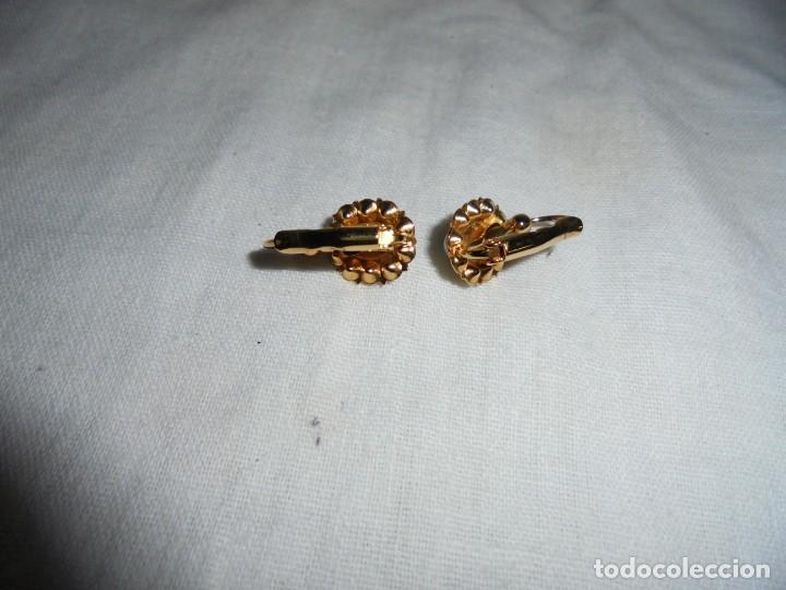 Segunda mano: BONITOS PENDIENTES METAL DORADO - Foto 7