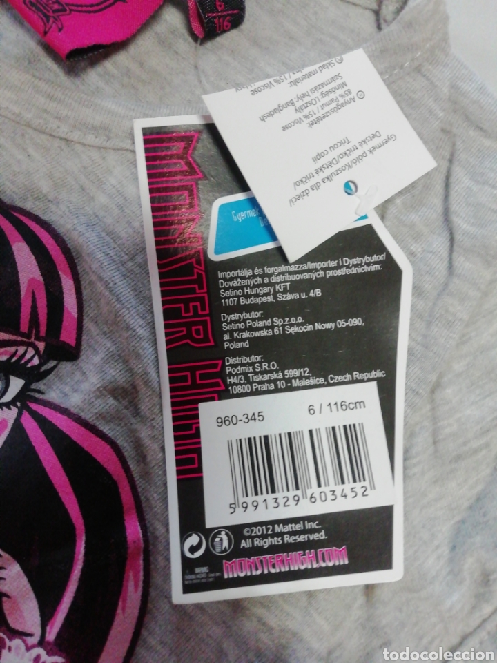 Segunda mano: Lote 2 camisetas moster high - Foto 4