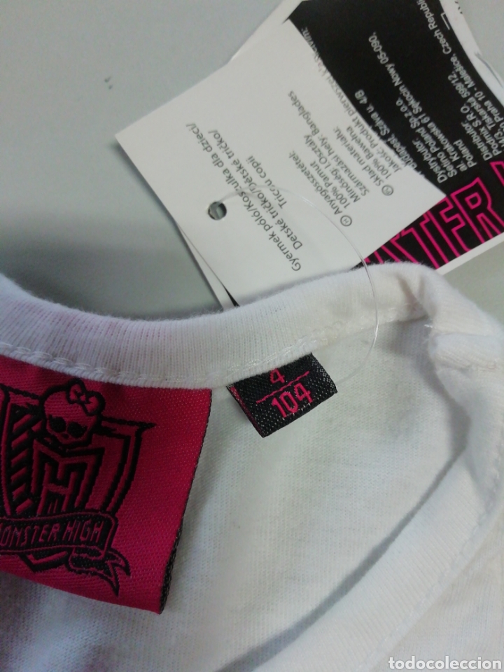 Segunda mano: Lote 2 camisetas moster high - Foto 6