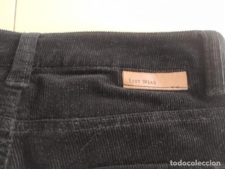 pantalón de pana negra easy wear. mujer. talla - Comprar ropa y  complementos de segunda mano en todocoleccion - 218331210