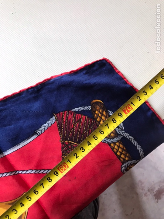 Segunda mano: ANTIGUO PA&Ntilde;UELO CON ILUSTRACI&Oacute;N DE &Eacute;POCA - Foto 4