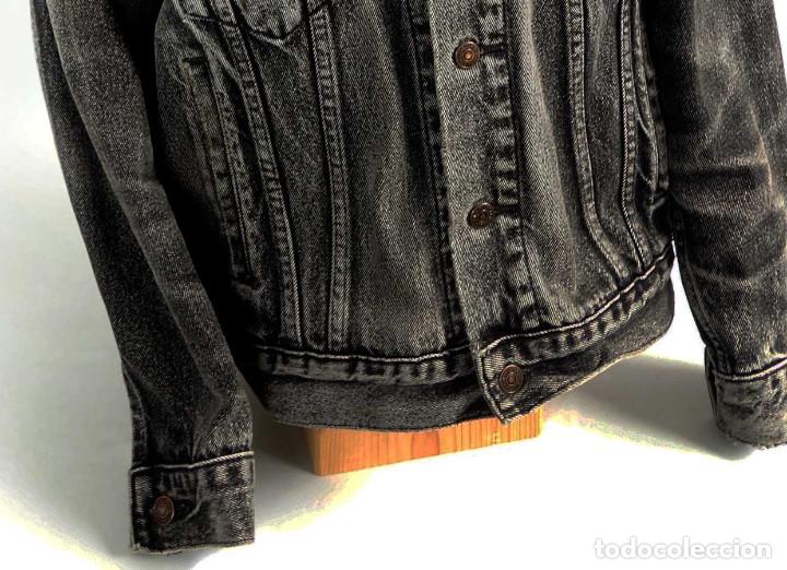 autentica cazadora vaquera levi's vintage negra - Comprar ropa y  complementos de segunda mano en todocoleccion - 221005933