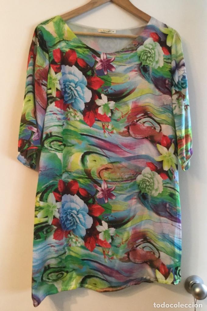 Segunda mano: MINI VESTIDO MULTICOLOR JAG TALLA L - Foto 2