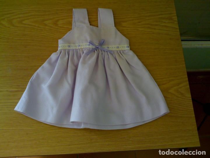 Segunda mano: VESTIDITO BEB&Eacute; PIQU&Eacute; LILA - Foto 1
