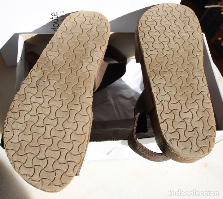 sandalias anatómicas de serraje y corcho, talla - Comprar ropa y  complementos de segunda mano en todocoleccion - 223965367