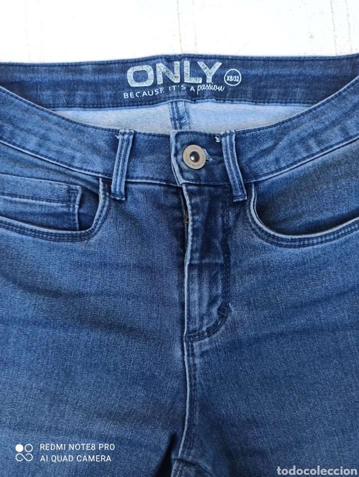 Segunda mano: Pantalones tejanos ONLY, pitillos - Foto 4