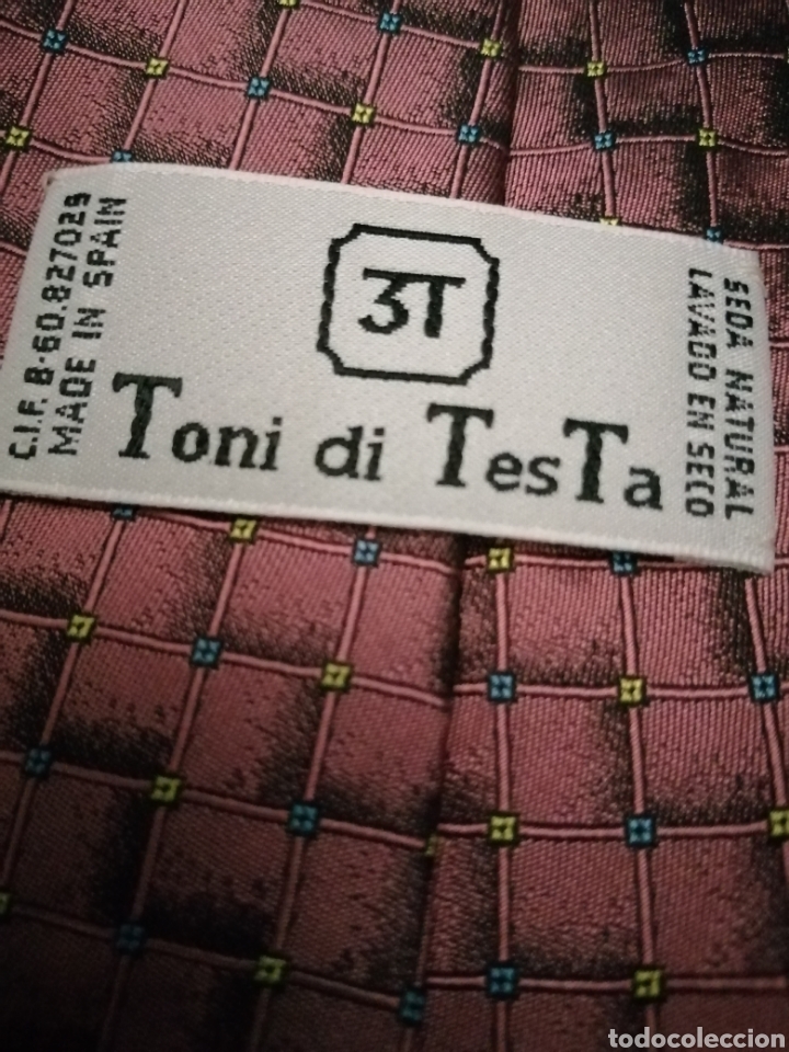 Segunda mano: CORBATA DE SEDA DE TONI DI TESTA - Foto 2