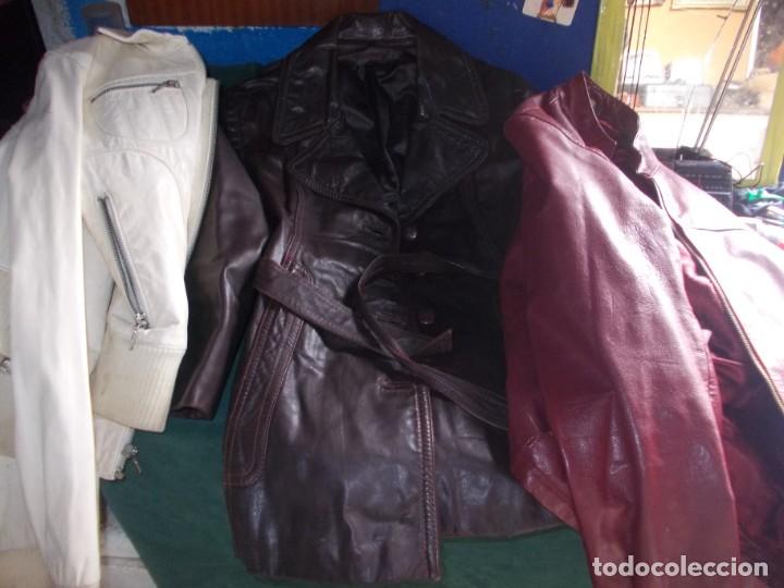 Segunda mano: chaqueta de cuero de mujer - Foto 6