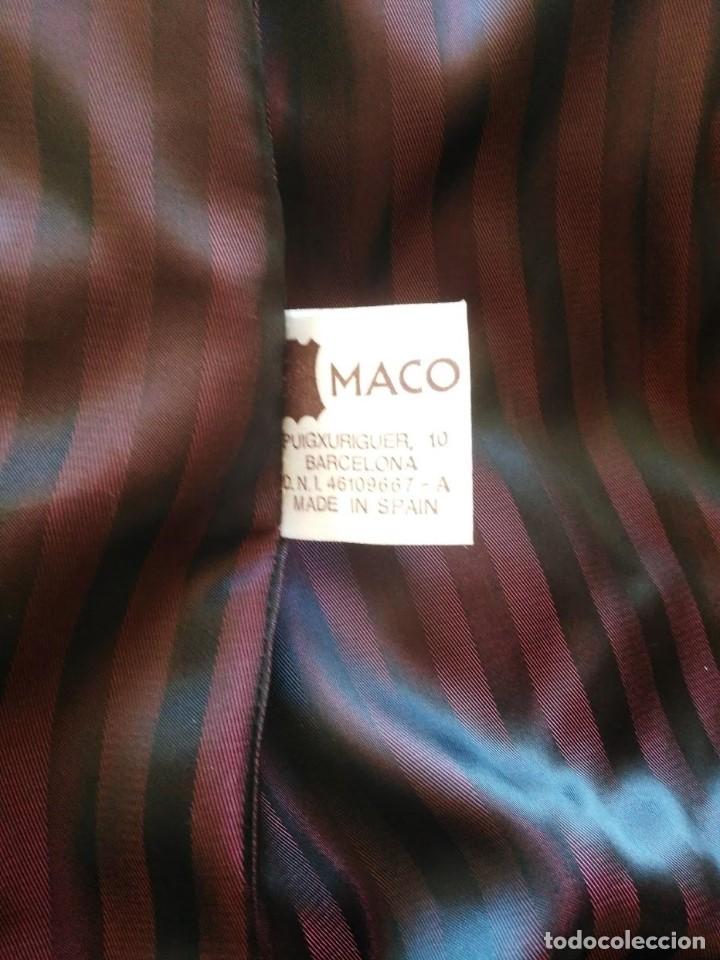 Segunda mano: ABRIGO DE PIEL DE VIS&Oacute;N, TALLA M, 40-42. - Foto 24