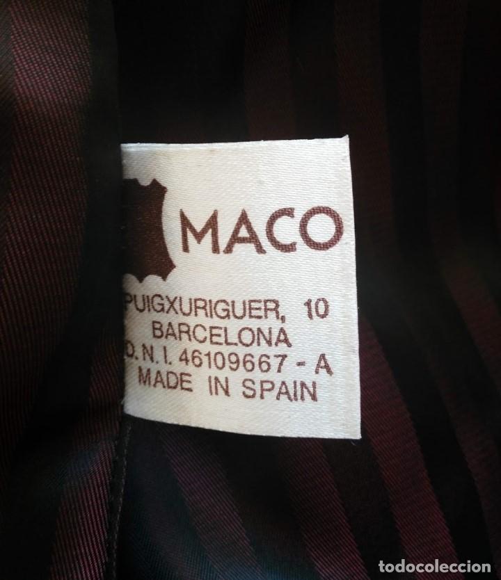 Segunda mano: ABRIGO DE PIEL DE VIS&Oacute;N, TALLA M, 40-42. - Foto 25
