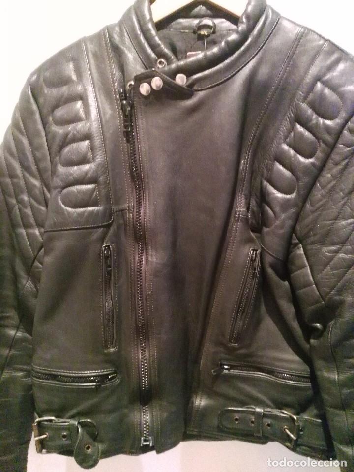 Segunda mano: chupa de cuero moto talla 54 - Foto 5