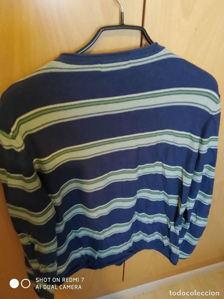 Segunda mano: sueter jersey a rayas talla L springfield correcto - Foto 2