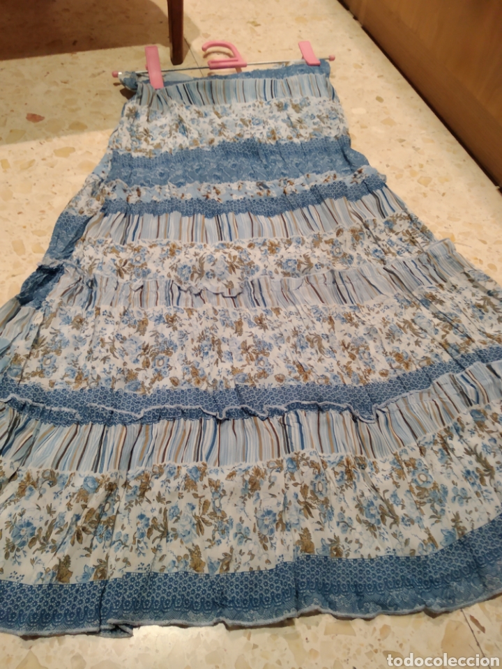 Segunda mano: Falda tonos azules - Foto 3