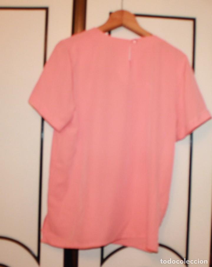 Segunda mano: CAMISA DE SE&Ntilde;ORA COLOR SALMON - Foto 3