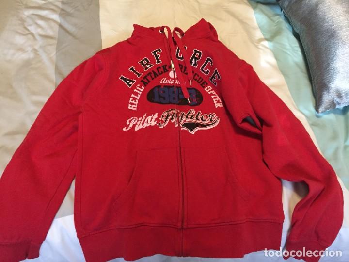Segunda mano: Sudadera roja con capucha Inside Talla XL - Foto 2