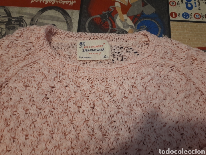 Segunda mano: Jersey rosa Zara talla 6-7 - Foto 2