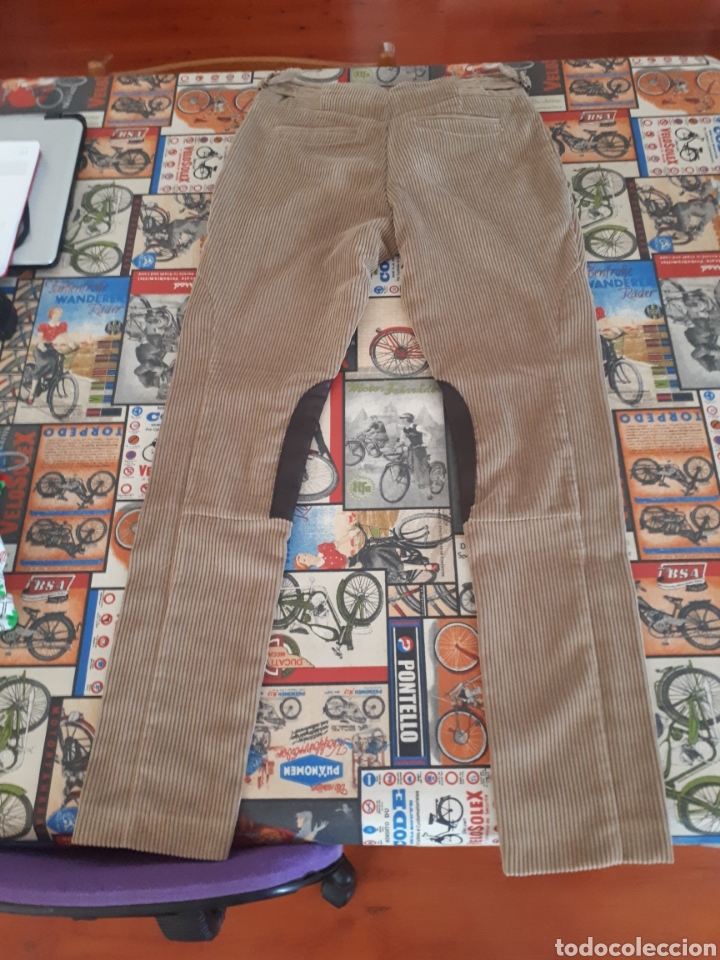 Pantalón Slim Fit Pana Marrontabaco Hombre | Pantalones MANGO | Travop