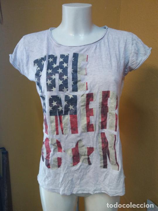 bonita camisa. mujer. color gris. talla m. insi - Comprar ropa y  complementos de segunda mano en todocoleccion - 258842870