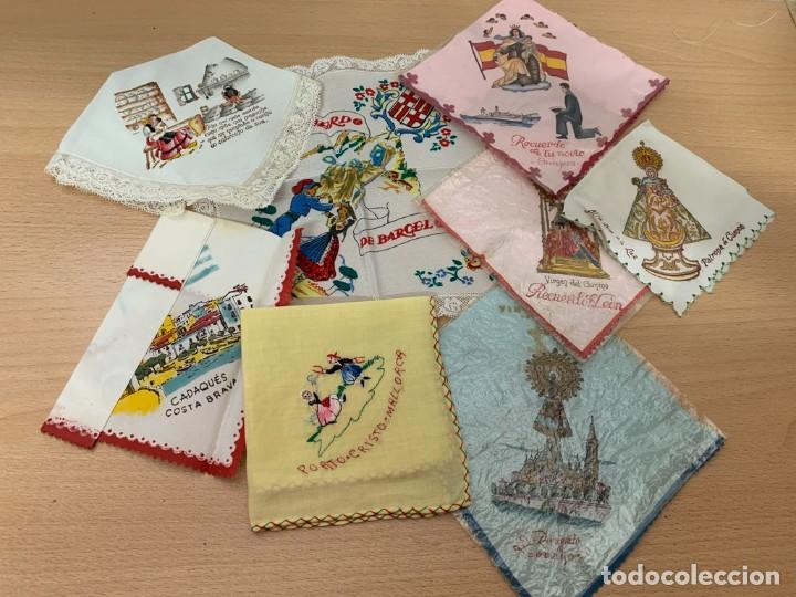 Segunda Mano: Antiguos pañuelos de bolsillo de recuerdo - Foto 1 - 120223547