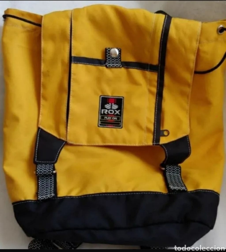 Segunda mano: MOCHILA amarilla MARCA ROX - Foto 1
