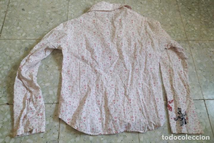 Segunda mano: Camisa blusa Sud Express, 100% algod&oacute;n. Talla 3. - Foto 2