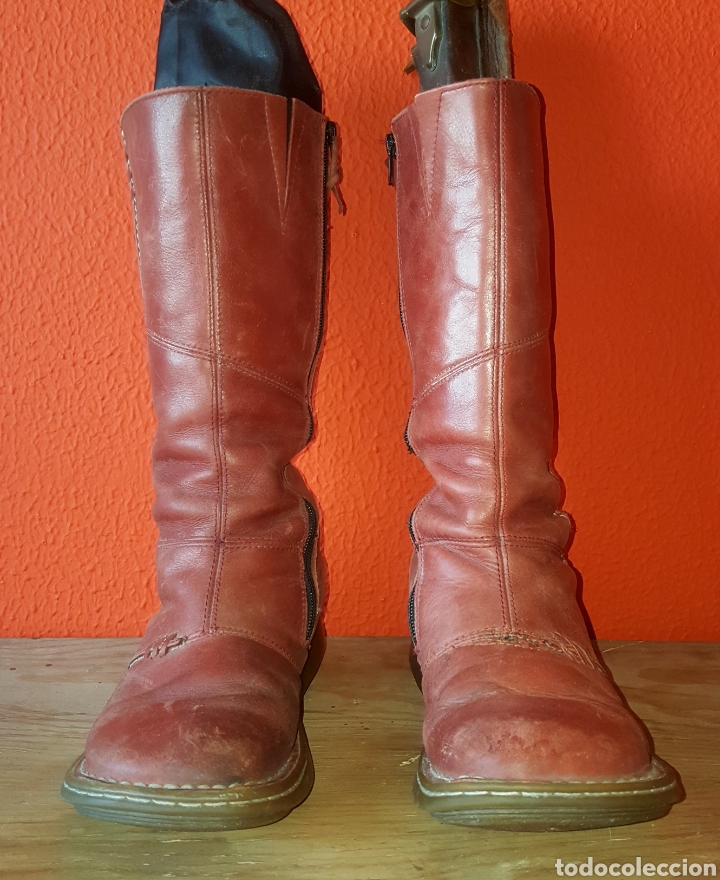 botas dr. martens doc martens mujer caña alta - Comprar ropa y complementos  de segunda mano en todocoleccion - 293210128