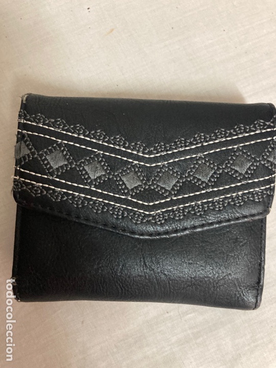 Segunda mano: Cartera tarjetero de piel - Foto 6
