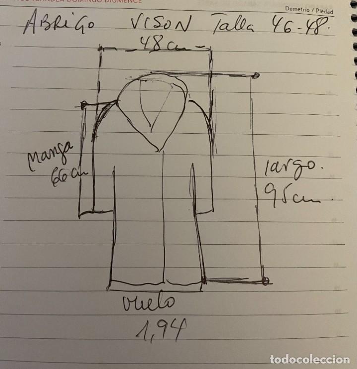 Segunda mano: Autentico abrigo de vis&oacute;n - Foto 5
