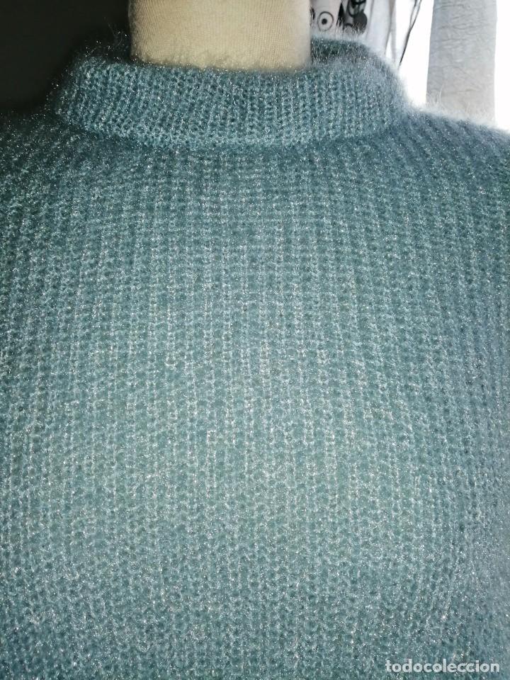 Segunda mano: Jersey de lana azul celeste - Foto 3