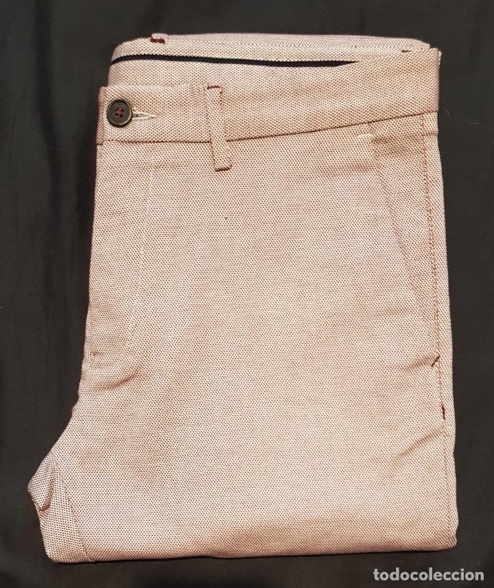 pantalón hombre, zara, burdeos, talla 42, nuevo - Comprar ropa y  complementos de segunda mano en todocoleccion - 317960678