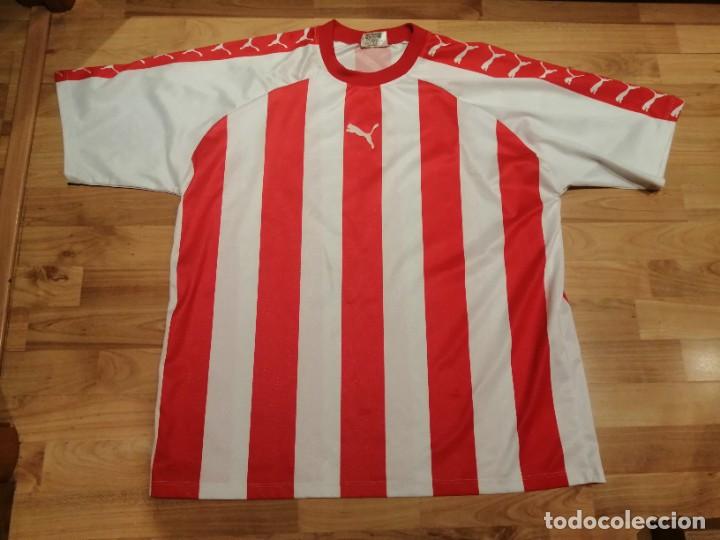 camiseta puma. vintage. atlético madrid. sin es - Comprar ropa y  complementos de segunda mano en todocoleccion - 319796408